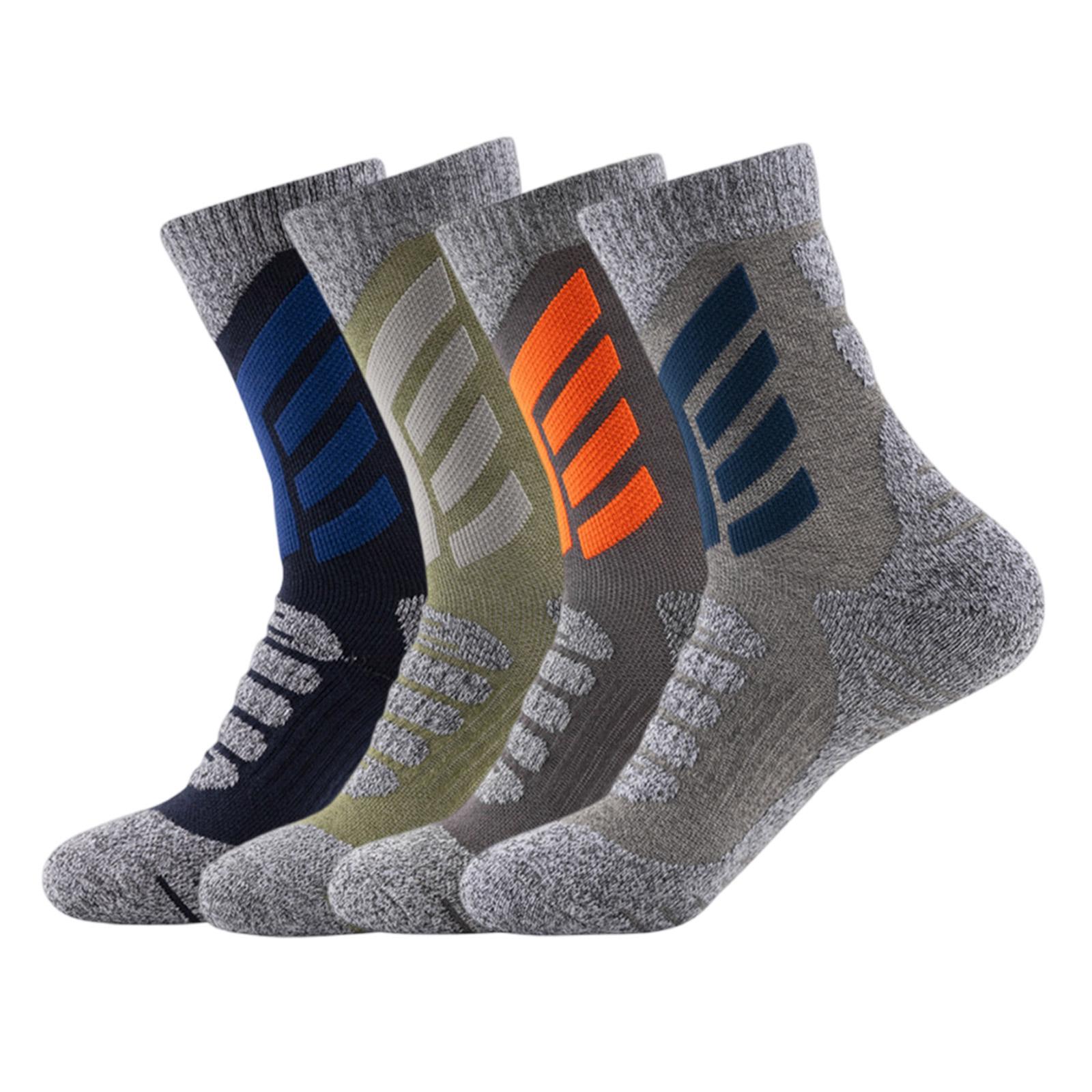 

Winter Men Climbing Socks Sweat-absorbing Warm Thickened Towel Bottom Outdoor Snow Sports Mountaineering Hiking Skiing Socks One Size