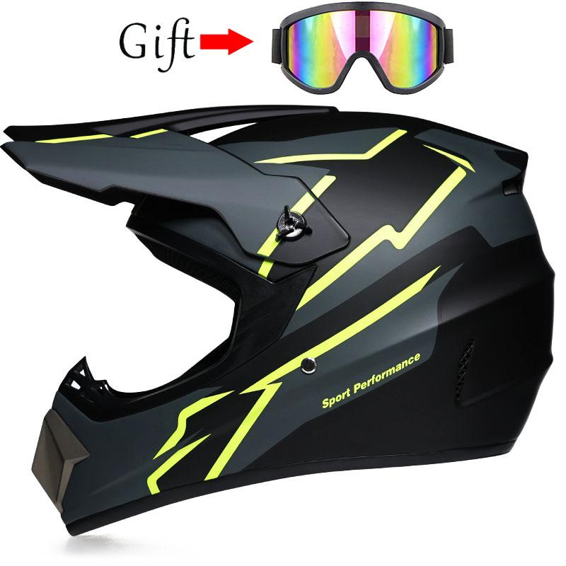 Off Road Motorcycle Adult Motocross Helmet ATV Dirt Bike Downhill MTB DH Racing Helmet Cross Helmet Capacetes DOT Moto