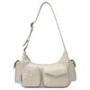 MLB Polyester Shoulder Bag Regular Women's Cream Casual 3ABQBV25N-50CRS