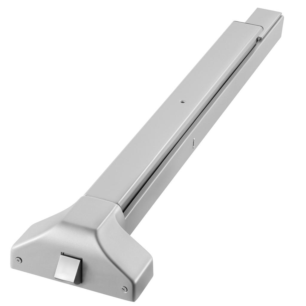 Push Bar Panic Exit Device, 711 Mm Premium Metal Commercial Panic Bar for Exit Doors, Emergency Exit Door Hardware with Warning Sticker, Easy
