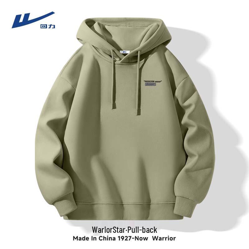 Мужская толстовка с капюшоном Warrior, тяжелая XL