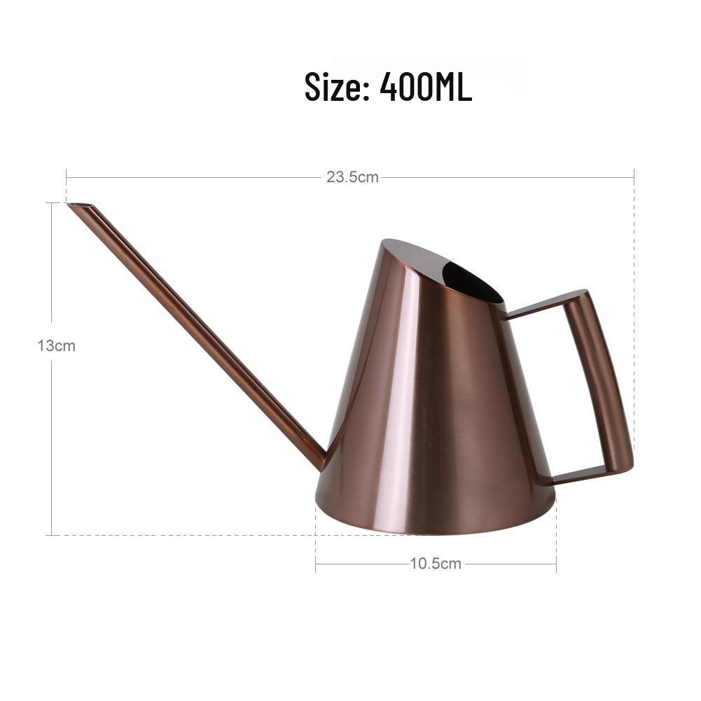 Złoty Retro Stalowy Czajnik Do Podlewania Ogrodów