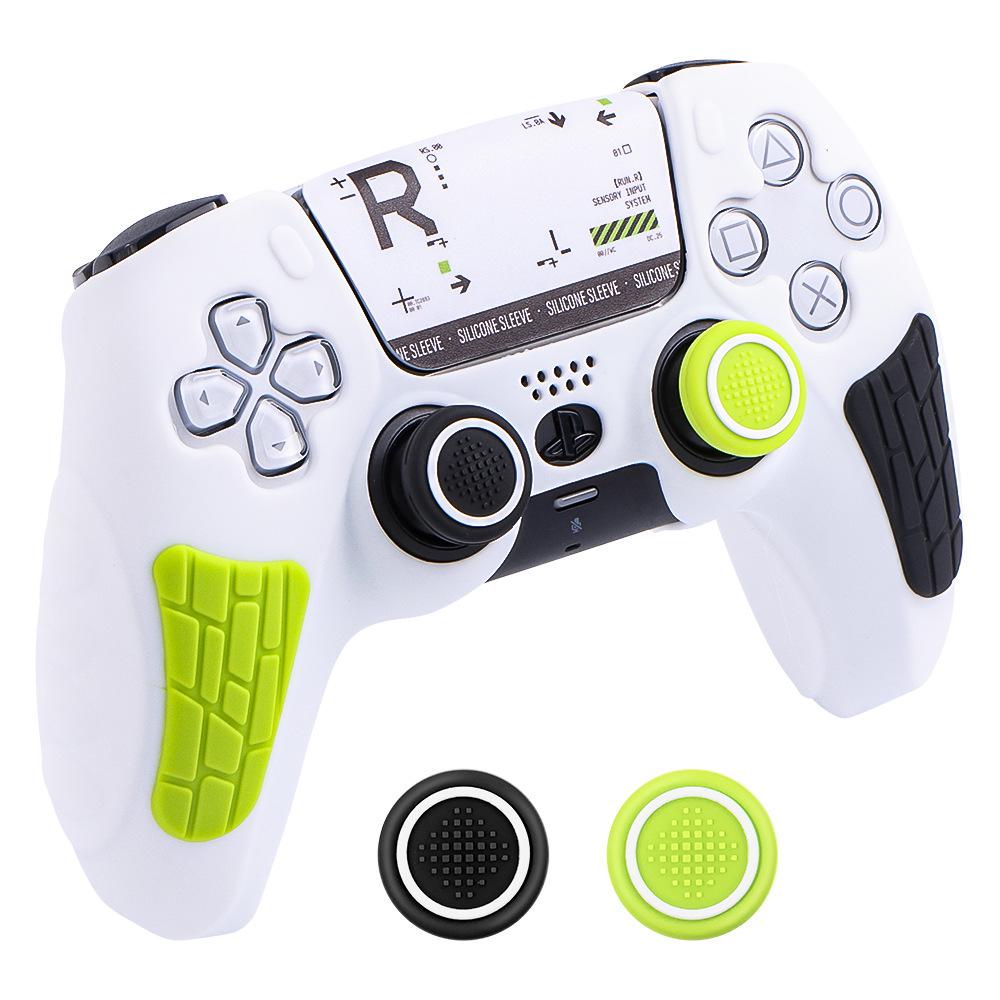 Custodia in Silicone per Controller PS5 per Black Myth Wukong - Anti-Caduta & Anti-Graffio con Cappucci per Levette Analogiche