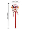 Chinese Style Handheld Lion Lantern Traditional Plush Glowing Lion Dance Lantern Decoration Ornaments New Year Lantern Ornaments