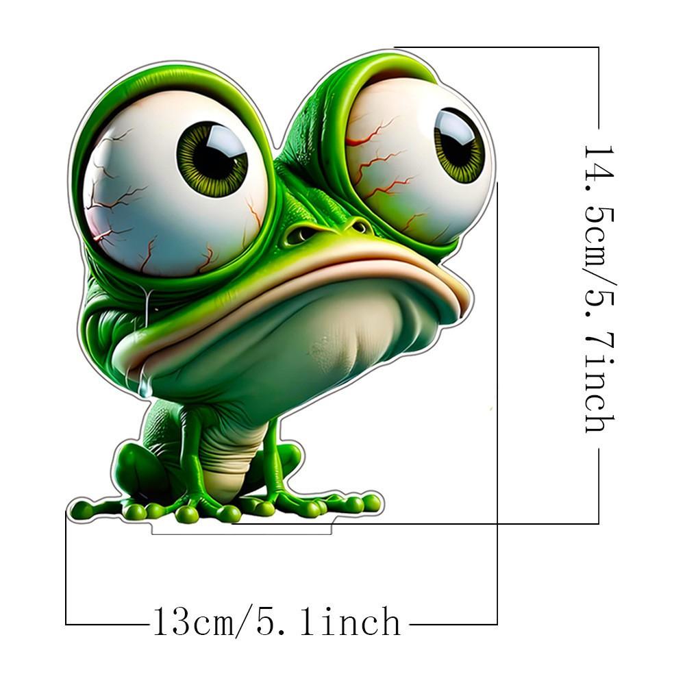 Cartoon Creative Funny Frog Home Decoration - Desktop Ornaments for Living Room Decorative Item Hot Selling