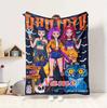 Custom Name Huntrix Squad Flannel Blanket Throw Blanket Soft Warm Sofa Bed home Decor Unique Gift