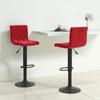 Day and Night - Day and Night Kitchen Stools 2 Units Red Wine Red Velvet