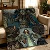 Movie P-Pans Labyrinth-h Throw Thick Comfort Flannel Quilt, Multi-scene Use Indoor Outdoor Daily Nap