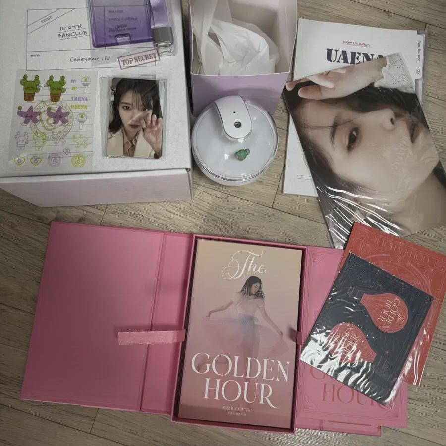 

Iu Golden Hour Concert Dvd + Yuanna 6th Season Kit