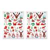 Christmas Stickers for Children from 1 To 5.3 Cm 74 Pieces