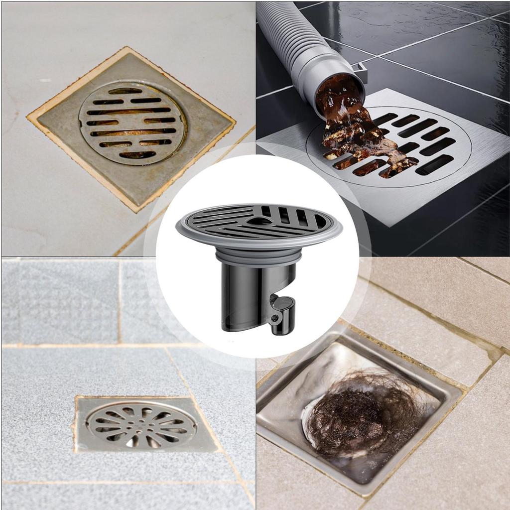 Zápachu odolný jádro podlahového sifonu Podlahový sifon Zpětný uzávěr proti zápachu Nerezová ocel Zabraňuje zpětnému toku Filtr odpadní vody