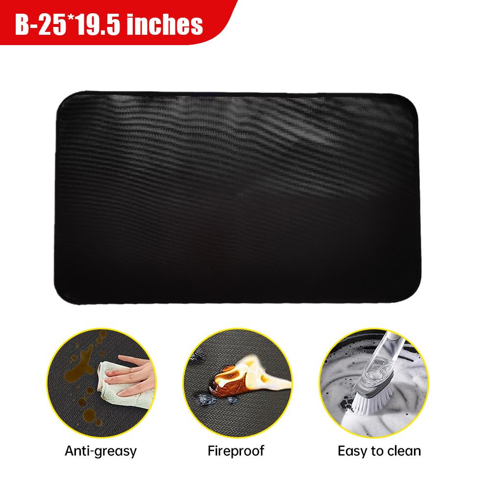 Under Grill Mat Fireproof Fire Pit Mat Outdoor Camping Wood Stove Grill Mat Barbecue Grill Mat Ground Patio Deck Lawn Ember Mat