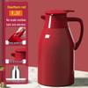 Large Capacity Glass Liner Warm Water Thermos - New Model for Dorms and Homes
