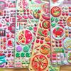 4 Stück appetitliche Food-Blasensticker - Mehrere Stile, DIY-Sticker für Kinder, Perfekt für Notizbücher BulingBulingStickers Store