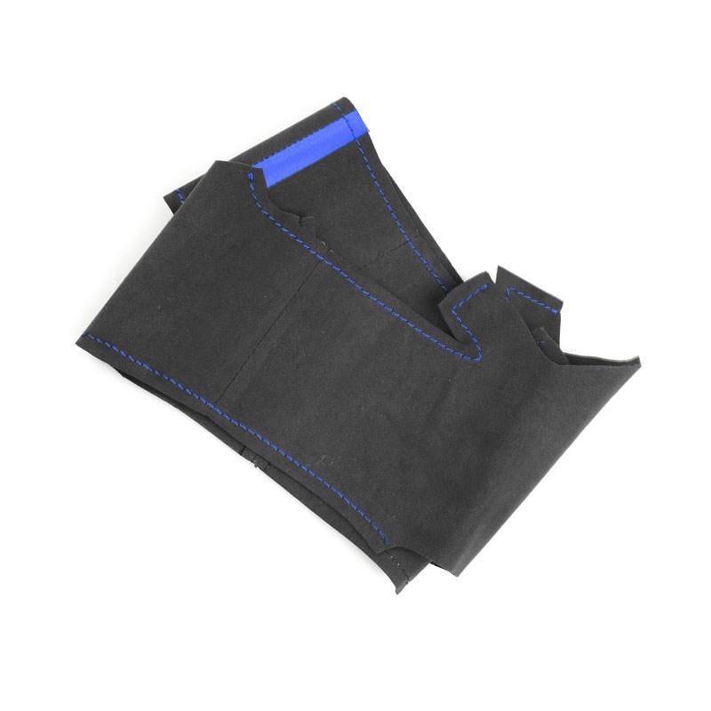 1.2mm Suede Leather Car Inner Steering Wheel Cover Trim For Dodge Challenger Charger 2015 2016 - Durango 2018