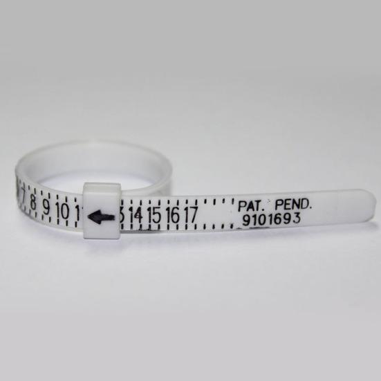 Men Women Ring Sizer Official UK/US Finger Measure Gauge Jewelry Accessories
