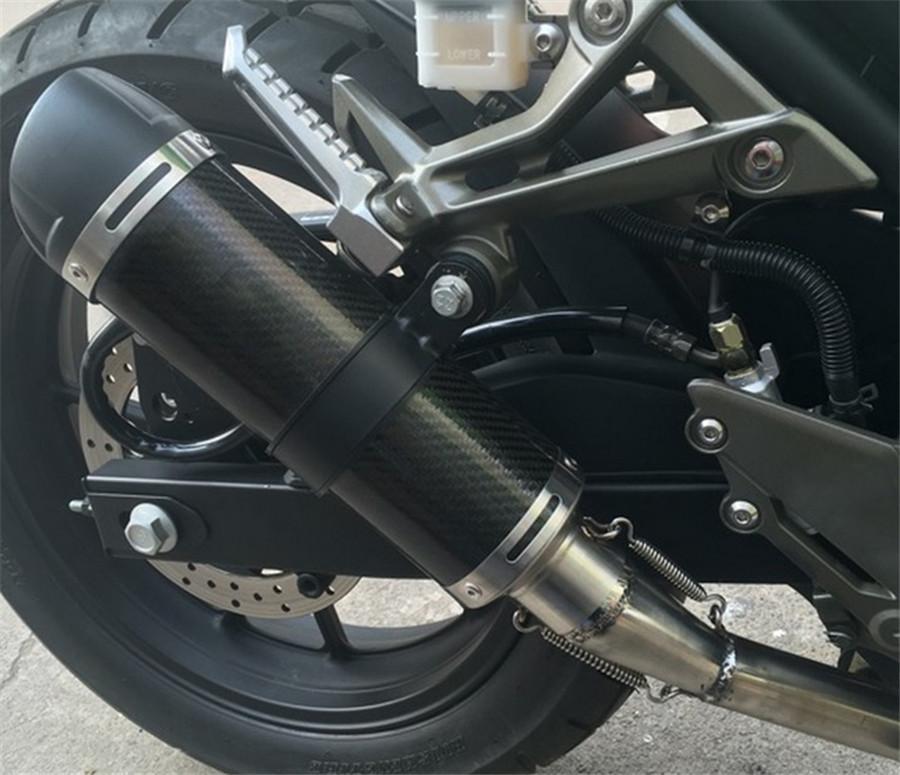 Universeller Motorrad-Rennsport-Auspuffrohr Motorrad Modifiziertes Auspuffrohr