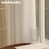 1 PC Nowoczesny styl Biały Wodoodporna kurtyna Zasłona Partycja Salon Dekoracja okna NAPEARL