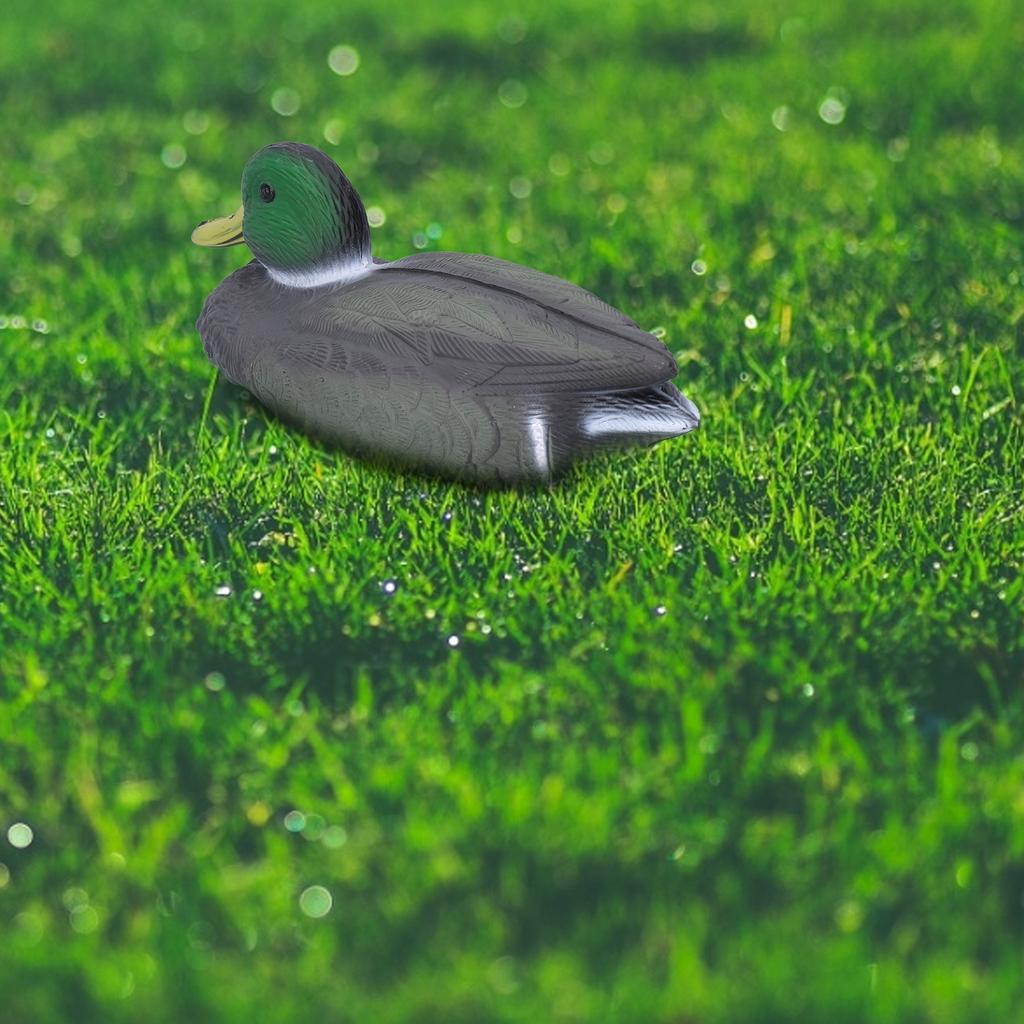 Duck Decoration Duck Decoy Hunting Decoy Floating Duck Decoy Simulation Hunting Duck Garden Pool Yard Lake Decoration 26x11.5cm