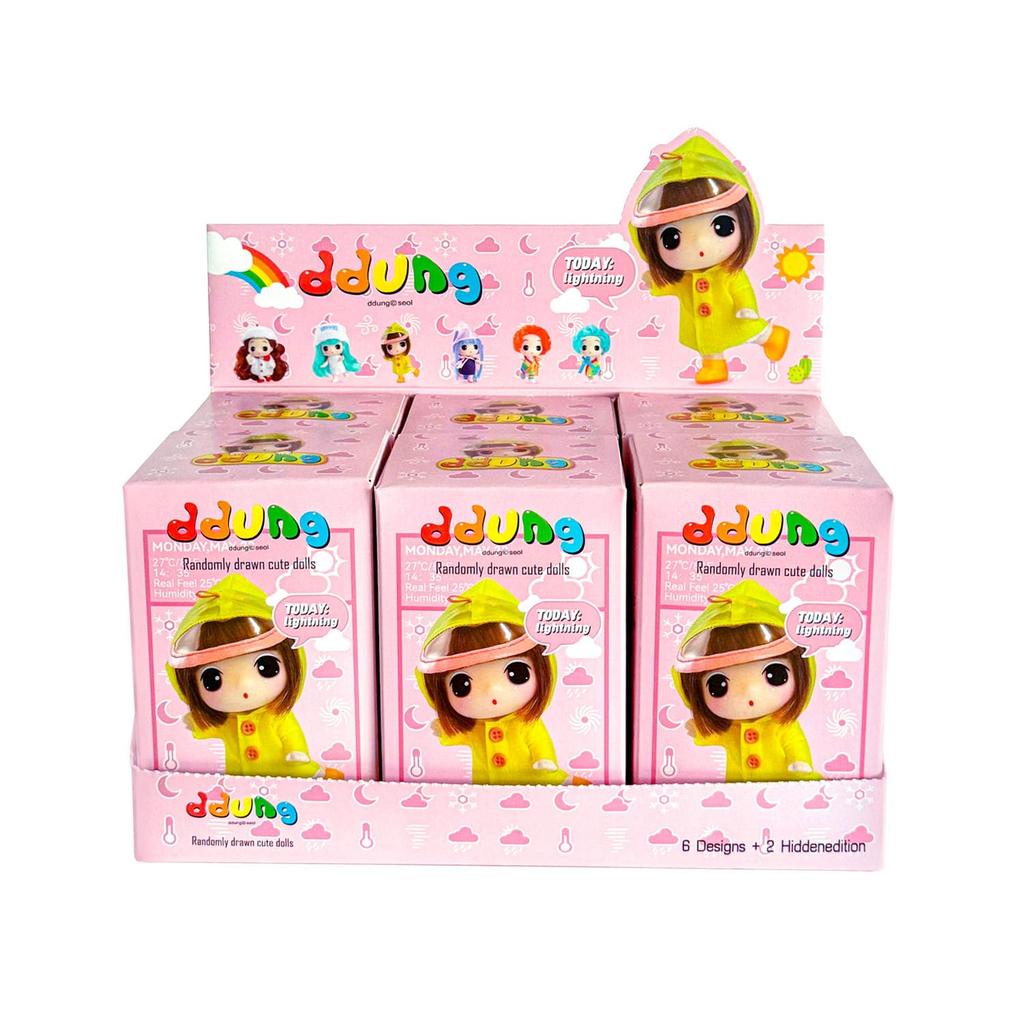 Doyusha ddung Weather doll box set (Dune) 6-piece SM-005