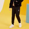 Jordan Kids  Casual Running Solid Color Fleece Knit Sports Pants Kids bottoms Black JD2032188GS-001