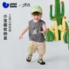 [Moisture absorbing quick drying] Mini Balabala Boys' Short sleeved Set Cool Tank Top Shorts Breathable Summer 2026