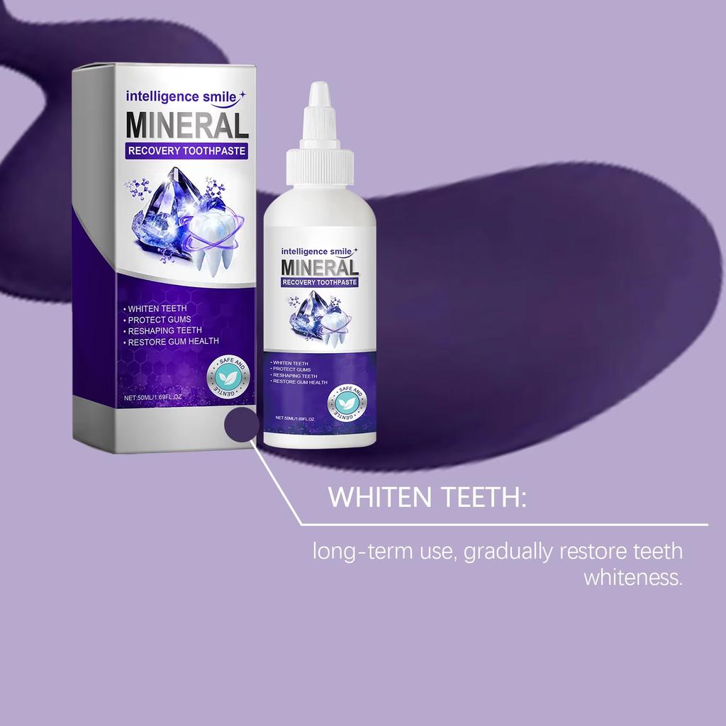Anti Cavity Toothpaste Plaque Removal Enamel Repair Strengthen Teeth Brightening Oral Hygiene Cleaning Fresh Breath Toothpaste