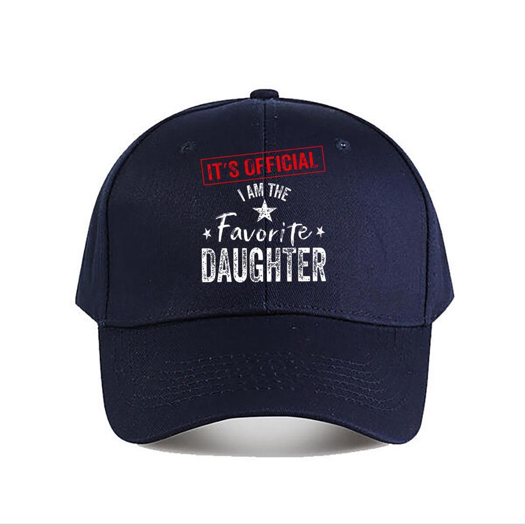 Official Favorite Daughter Baseball Cap Fashion Unisex Sunhat Womens Outdoor Sports