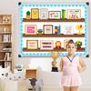 LioNergy Motivational Quotes Classroom Bulletin Board Kit Positive Mindset helves Bulletin Board Decoration piration Poster Cutouts Wall Door Décor