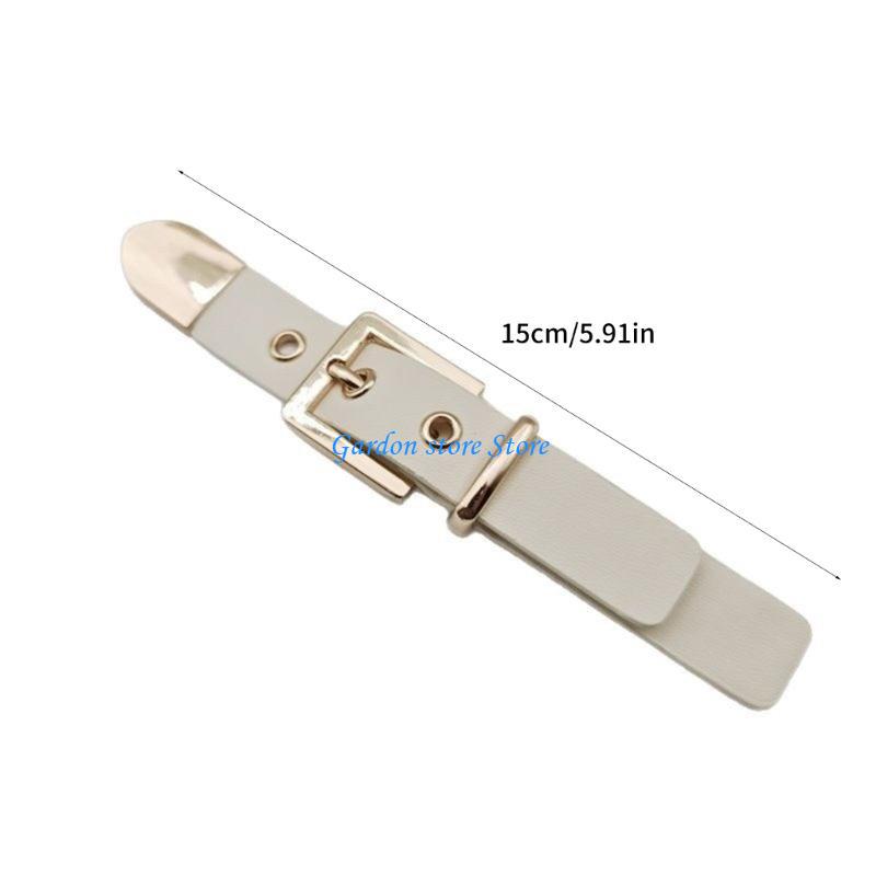 B0KB 10 Pcs Sew-On Toggles Closures Sewing Accessories PU Leather Clasp Fasteners for Coat Knitwear