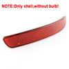 2PCS For BMW E70 X5 2007 2008 2009 2010 Smoked/RED Rear Bumper Reflector Brake Light shell cover housing without bulb