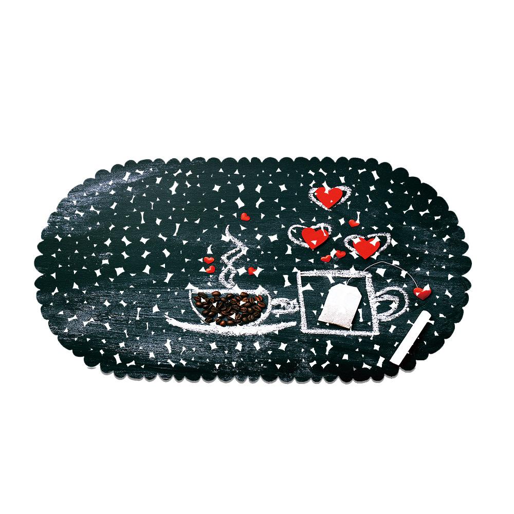 Valentine'S Day Bathroom Mat Pvc Material Non-Slip Mat Hotel Floor Mat Bathtub Foot Mat Kitchen Mat Suction Cup Mat