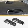 Carbon Fiber Engine Hood Hinge Cover Decor Trim for 2018-21 Jeep Wrangler JL JT