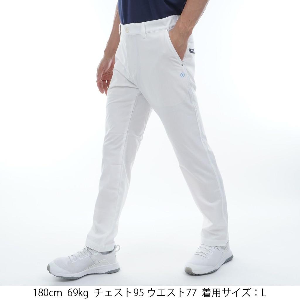 Straight Pants Golf M [Pin Apparel] Men's (Omnidirectional Stretch) / / 621-5131111 030_White