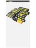 Rubber-Plastic Double Wheel Stopper Parking Device