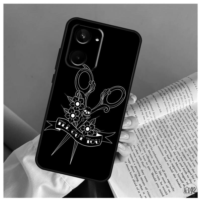 Hair Stylist Hairdresser For Realme 15 10 11 13 12 14 Pro Plus C65 C67 C71 C63 C61 C55 C51 C53 C75 GT6 GT7 Pro Case