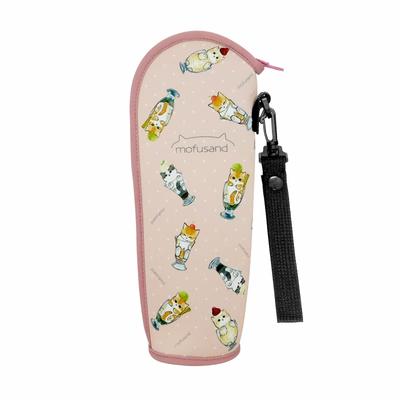 Toa Metal Mofusand Soft Bottle Case [Cat Parfait/Allover Pattern] 53-3008