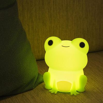 Leichte Tier-Silikonlampe für den Nachttisch in Kinderzimmern
