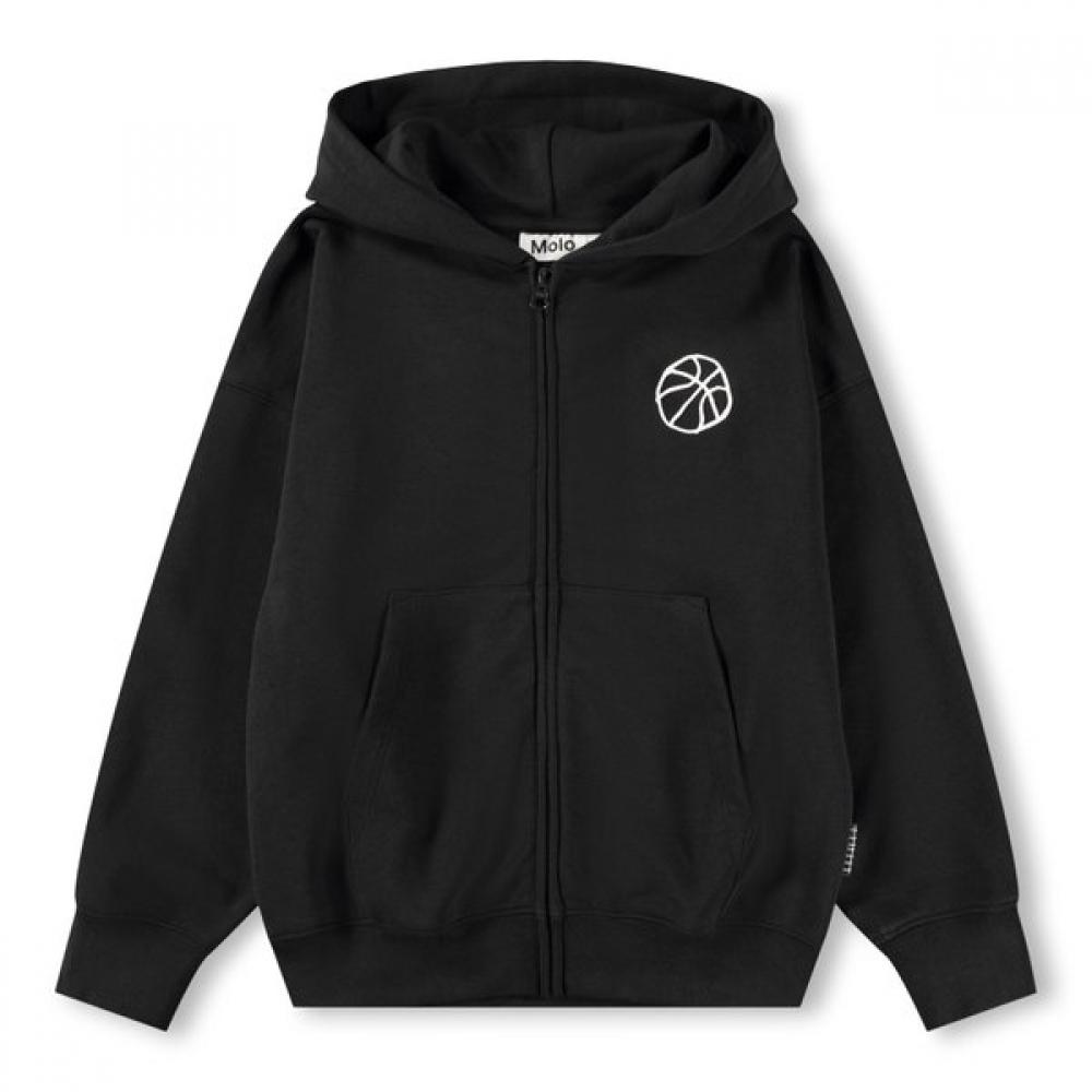 

Molo [26ss] 9 14 Years Mali Black Zip Up Hoodie Cardigan Akis9cg003 (164/13-14 years old)