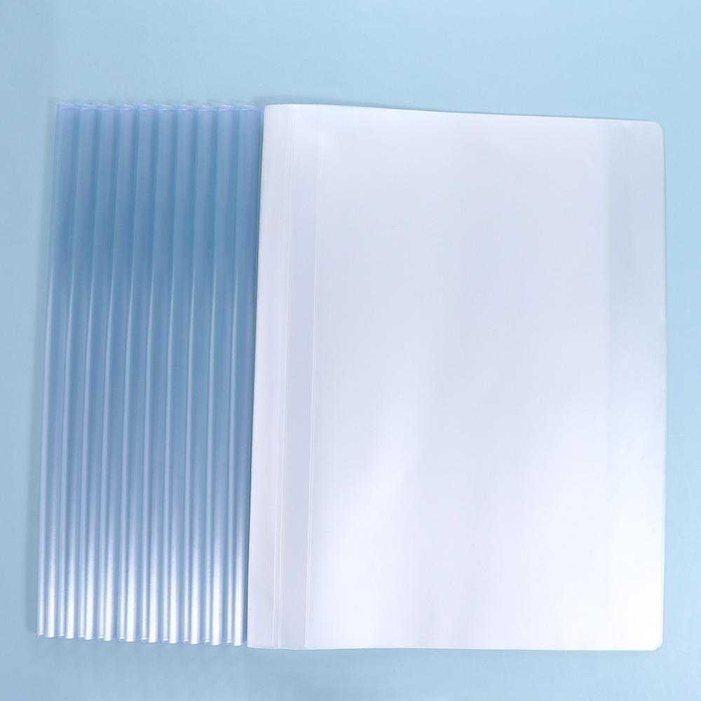 10pcs/set File Clip Holder A4 File Folder Clamp Note Organizer Hand Account Macaron Paper Folder Waterproof Scrapbooking
