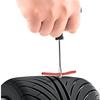 Car Tire Repair Tool Repair Rubber Strip Kit Studding Plug Auto Bike Motorbike Tire Repair Puncture Plug Garage Car Accessories