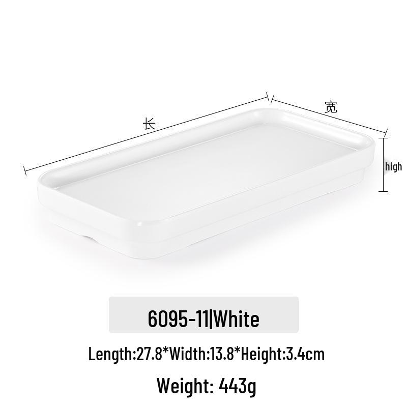 Melamine Rectangular Plastic Tray for Hot Pot & Sushi