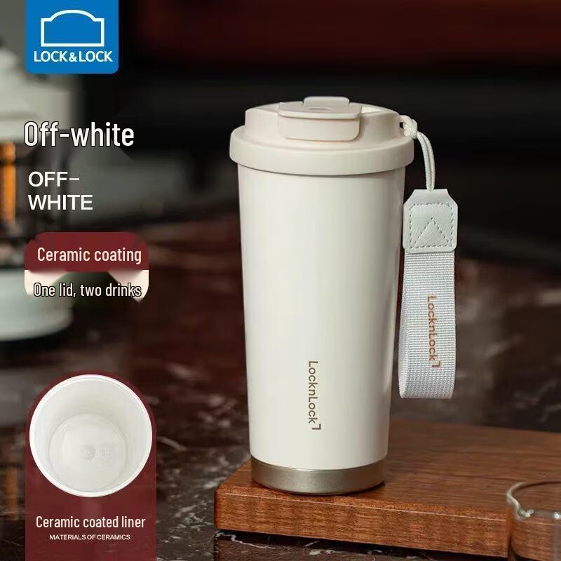 

LocknLock Ceramic Coated Lily Mug 500ml