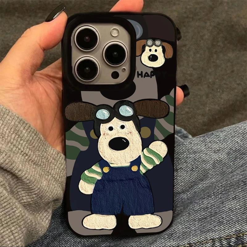 

Waving West Highland for Apple mobile phone case iPhone anti-drop cartoon jelly case Apple 7/apple 8