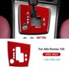 Per Alfa Romeo 159 2005-     Adesivo Reale in Fibra di Carbonio Morbida Pannello Cornice Cambio Marcia Auto LHD Manuale/Automatico