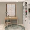 Pair of 60x160 Cm CELIA Taupe Curtains, by Soleil d'Ocre