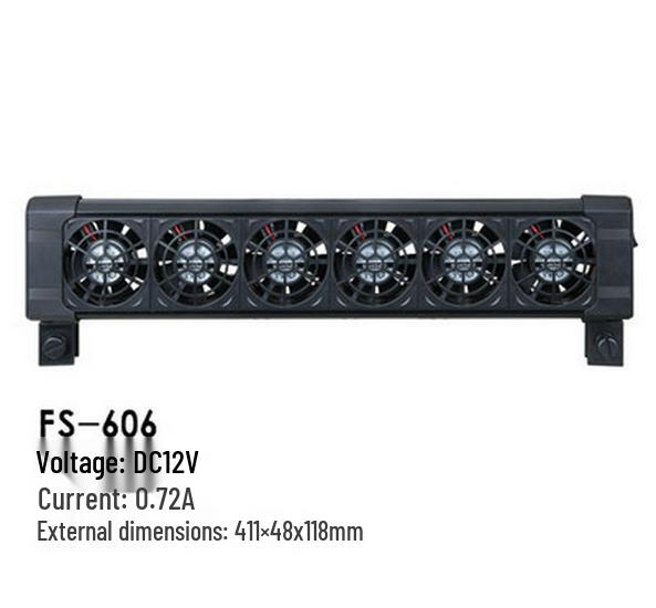 Silent Cooling Fan for Aquariums: Marine, Fish, and Plant Tanks with Quick Heat Dissipation