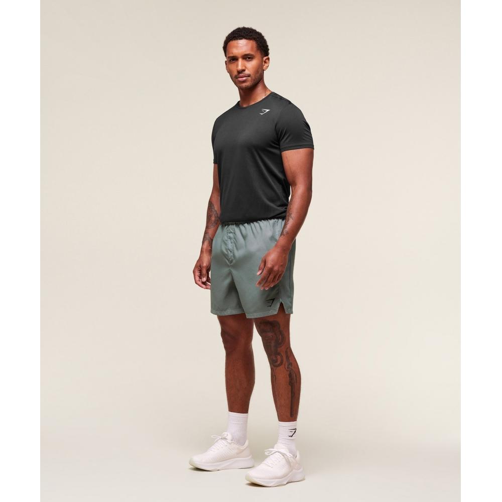 Gymshark Fit Light 7  Shorts Darkest Teal A2c2t Tbjz