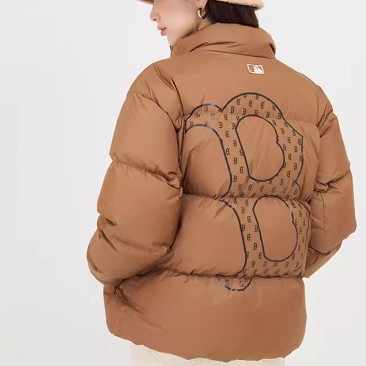 New MLB Boston Red Sox Down Jackets Unisex Brown 3ADJM0636-43BRS
