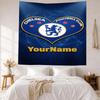 Chelsea Custom Your Name Wall Decor Tapestry Art For Pet Memorial Birthdaywedding Party Backdrop Family Gift